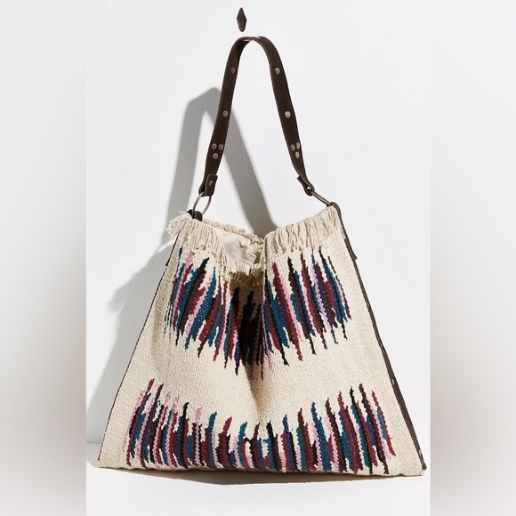 NBW Free People Mixed and Mended Hobo Bag - Picture 2 of 6